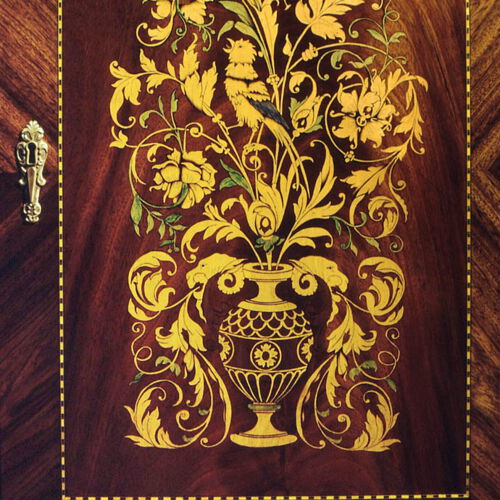 Intarsien Schränke Kommode Schranktüren - Referenzen & Projekte - traditionell, Handwerk, Handarbeit  - Tischlerei Rainer Burmester, Hamburg Kirchwerder